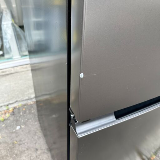 23T303_ジC 2021年製 SHARP 冷凍冷蔵庫 SJ-D15H-H 152L どっちもドア