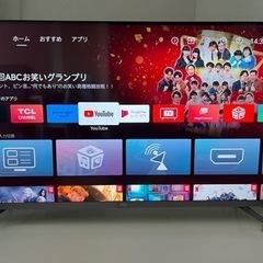 テレビ★ T C L 4Kスマート液晶テレビ