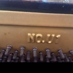 ヤマハU1アップライトピアノ(電子ピアノではありません)