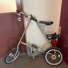 ストライダー　折りたたみ自転車 シルバー ストライダ / 折りたたみ自転車