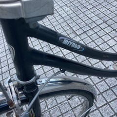 26インチ自転車】内装3段 LEDオートライト付 カゴ、サドル、スタンド 