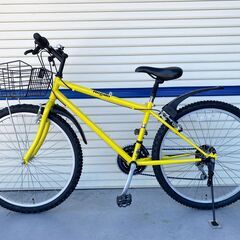 リサイクル自転車(2307-01) マウンテンバイク(ﾖｺﾀｻｲｸﾙ/Regain) 26インチ