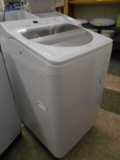 panasonic　全自動洗濯機　8.0kg　2021年製　NA-FA80H8-W