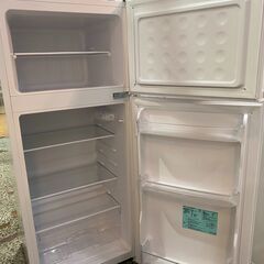 【愛品館市原店】Haier 2021年製 130L 2ドア冷蔵庫 JR-N130B【愛市IR015563-104】