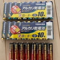 乾電池　単三電池　電池　TOSHIBA 東芝　28本