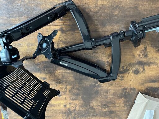 15.6インチモニター+ノートパソコンスタンド デュアルモニターセット