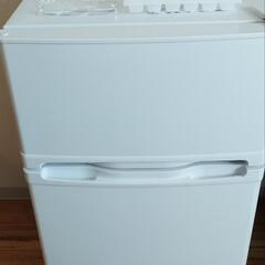 小型２ドア冷蔵庫MAXZEN JR085HM01WH【貰ってください】
