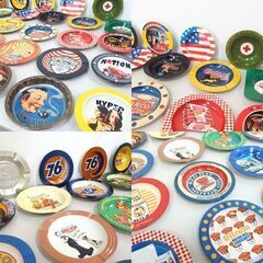 アメリカ雑貨 アドバタイジング 灰皿 トレイ 小物入れ インテリア雑貨 アメリカンダイナー風 39枚まとめて 札幌市 屯田店 アメリカ雑貨 アドバタイジング 灰皿 トレイ 小物入れ インテリア雑貨