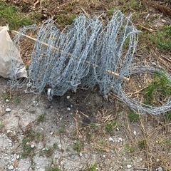 フェンス　サビ無し　50m分　その他必要な部品あり