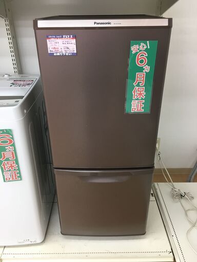 Panasonic　138L　冷蔵庫　NR-B149W　2017年製