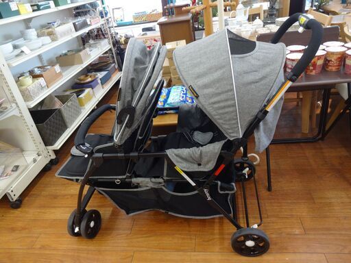 引取】besrey 二人乗り ベビーカー レインカバー付-通販・買取 besrey 