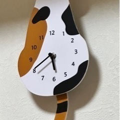 ニトリ 猫の時計 