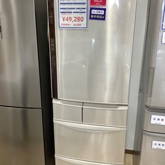 5ドア冷蔵庫 Panasonic NR-E431V 411L 2016年製(*状態ランク低