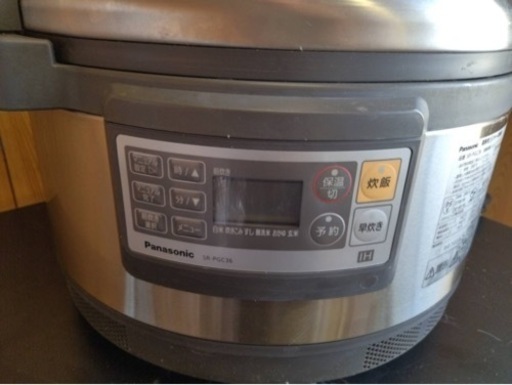 動確済み】Panasonic 業務用 IH ジャー炊飯器 SR-PGC36 3.6L 5合〜 2升