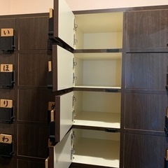 昭和レトロ 靴箱 下駄箱 シューズボックス 居酒屋 温泉 風