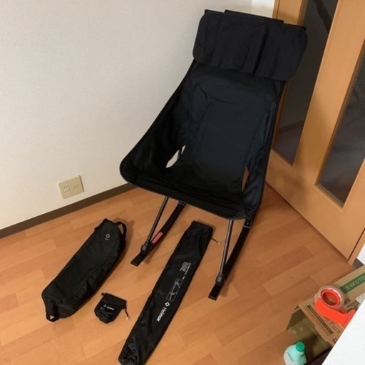 美品 Helinox Tactical Sunset Chair オプション付き　キャンプ　イス　ヘリノックス　キャンプ　タクティカルチェア