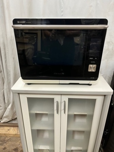 【簡易清掃・通電確認済】SHARP/シャープ  ヘルシオ　オーブンレンジAX-XP200-W 2015年製