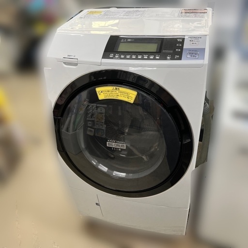 J2565 1ヶ月保証付き！日立 HITACHI BD-S8800L 10kgドラム式洗濯乾燥機