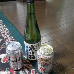 純米酒とビールのセット