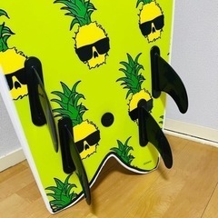 サーフボード ソフト WAVE BANDIT 5.8 クワッド4フィン BEN GRAVY デザイン