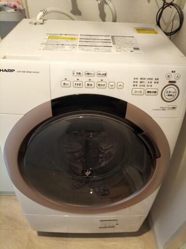 【値下げ】SHARP　ドラム式電気洗濯乾燥機　2022年製
