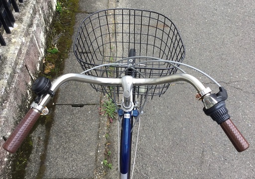 整備済・美品車＞シティサイクル・27インチ自転車・外装6段変速・LED