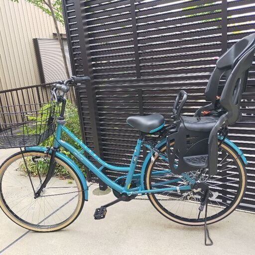 【キレイめ】ママチャリ自転車(あさひ カーグアクティブL 26インチ)