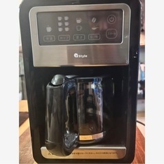 【 Alexa認定】+Style スマート全自動コーヒーメーカー