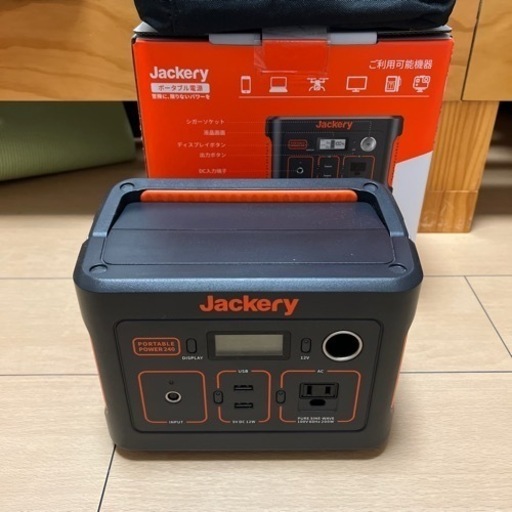 Jackery ポータブル電源 240 PTB021 1度のみ使用の美品