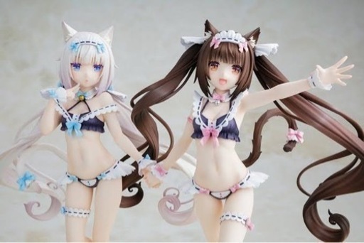 『ネコぱら』ショコラ＆バニラ メイド水着ver. スペシャルセット