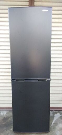 アイリスオーヤマ 2ドア冷蔵庫 IRSE-16A-B 20年製 ブラック 配送無料