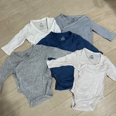 H&M  新生児　肌着5枚セット　おまけ付き