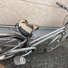 何年も放置している　自転車