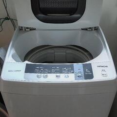 洗濯機 日立 5Kg 