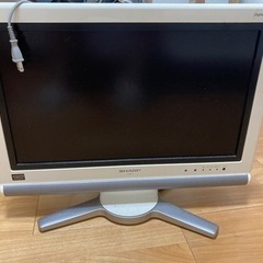 壊れたテレビ　SHARP AQUOS