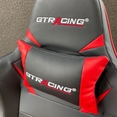 【大特価／超美品】早い者勝ち❗️ゲーミングチェア　GTRACING  赤色　ほぼ新品状態です❗️ 大特価／超美品】早い者勝ち❗️ゲーミングチェア GTRACING 赤色 ほぼ