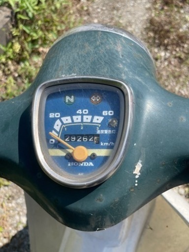 ベース車両実働クラシックスーパーカブ50 C50走行メーター読み約3万