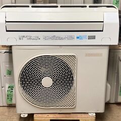 K04347　東芝　中古エアコン　主に6畳用　冷房能力　2.2KW ／ 暖房能力　2.2KW
