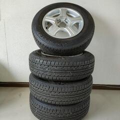 夏タイヤホイールセット　185/70R14 ダンロップ 2022...