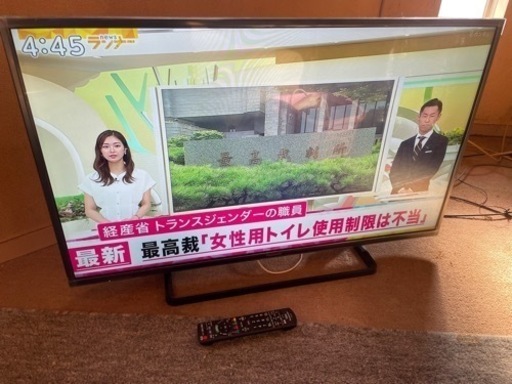 panasonic★42型 LED液晶テレビ/USB/外付けHDD対応/2015年製★TH-42C305