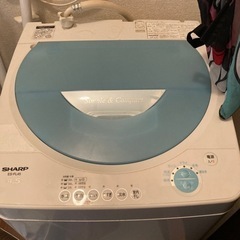 SHARP 洗濯機　（動作確認していない為ジャンク品）