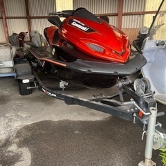 カワサキ 310ウルトラX トレーラー付き