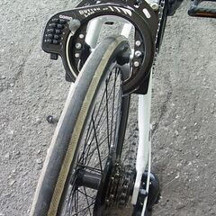 ANIMATO アニマート　折りたたみ自転車　20インチ　7段切替　アルミフレーム　ホワイト　