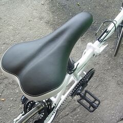 ANIMATO アニマート　折りたたみ自転車　20インチ　7段切替　アルミフレーム　ホワイト　