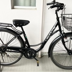サイモト レボルテ27インチ 自転車黒 (キリン) すすきのの自転車の中古 