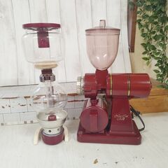 カリタ Kalita 電動コーヒーミル レッド Nice Cut...