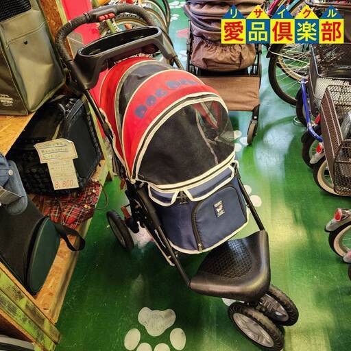 【愛品倶楽部柏店】DOG DEPT 3輪ドッグバギー ペットキャリー