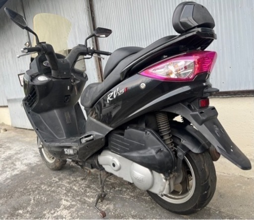 売れました！ 動画有り SYM RV125i 原付2種 125cc 2人乗り