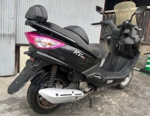 売れました！ 動画有り SYM RV125i 原付2種 125cc 2人乗り