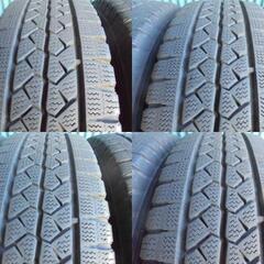 ブリヂストン BLIZZAK VL1 195/80R15 107/105L LT 4本 8～9分溝